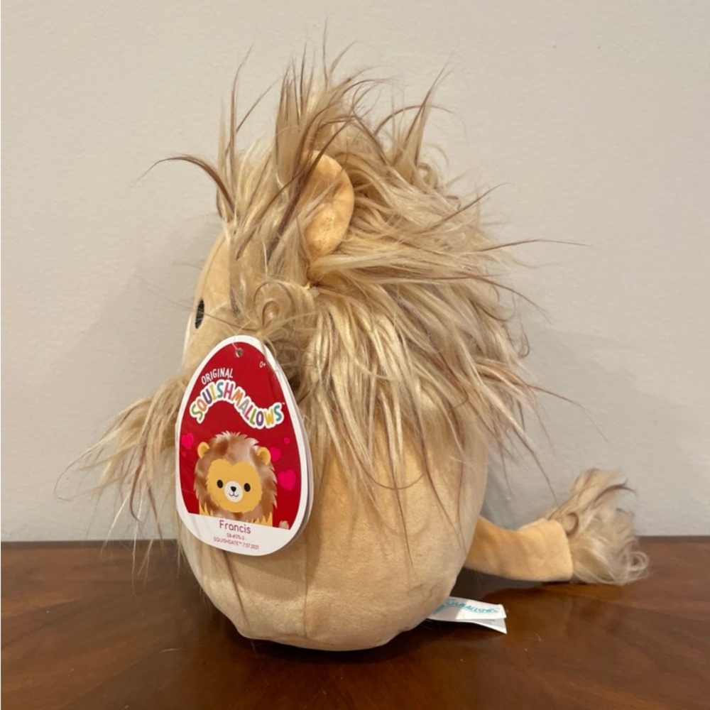 Francis Lion 8” Squishmallows Plush - Picture 5 of 7